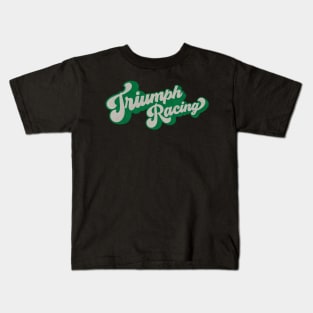 70's Triumph Racing Kids T-Shirt